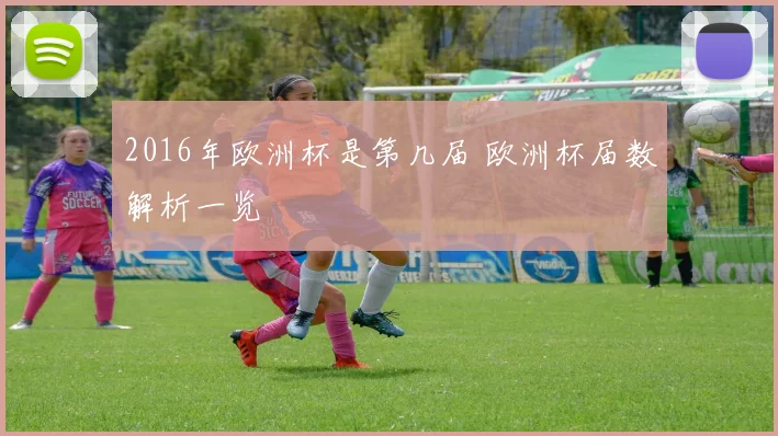 2016年欧洲杯是第几届 欧洲杯届数解析一览